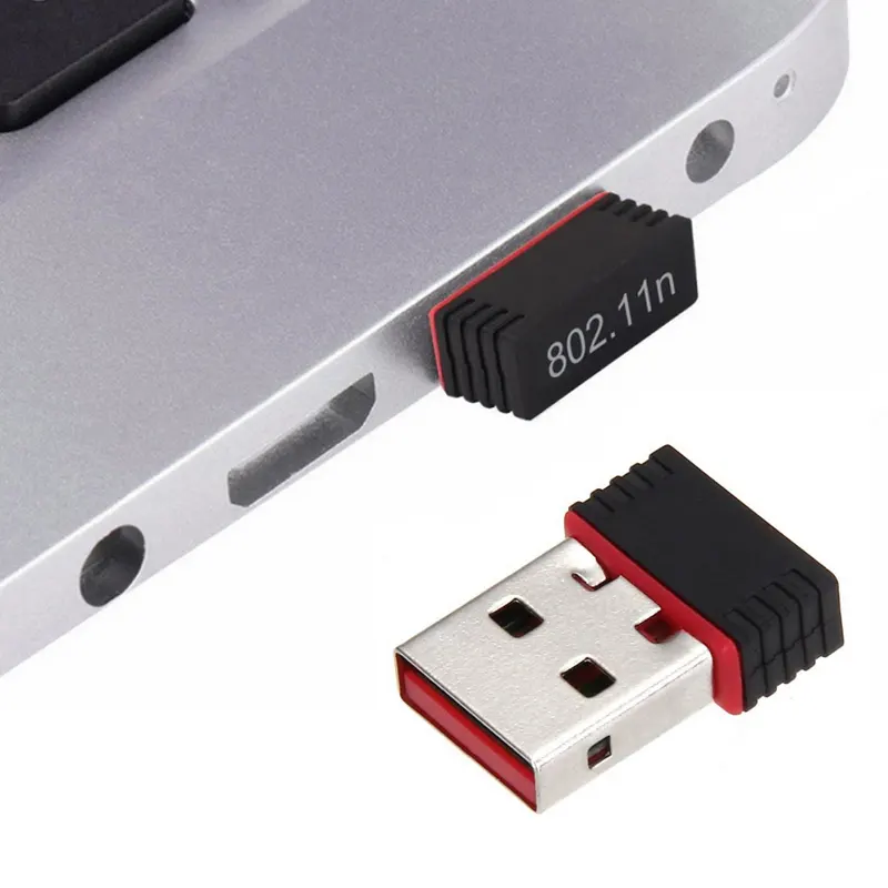 뜨거운 판매 USB 2.0 mtk 무선 USB 어댑터 와이파이 어댑터 MT7601 PC 와이파이 수신기 150MBPS 네트워크