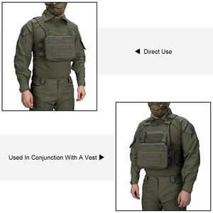 IDOGEAR KGR実用的なアクセサリートリプルマグポーチチェストリグベスト狩猟のためのアウトドア活動 - Product Image 2