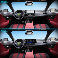 Autoradio Android double DIN 12,3 pouces avec CarPlay et DSP, écran tactile stéréo et navigation pour LEXUS ES 2022