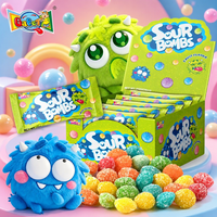 Bonbons acidulés et moelleux de type Skittle-s, saveurs de fruits personnalisées, certifiés BRC HALAL, véganes, marque privée, fabrication directe en usine, pour les propriétaires de marques