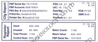 7668sb 7678sb Cartucho de tinta Chip Cabezal de impresión Pitney Bowes Dm500 Dm800 Dm1000