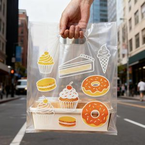 ถุงบรรจุภัณฑ์ขนมปังเสริมแรงกันความชื้นพร้อมที่จับปรับแต่งได้ - Product Image 5