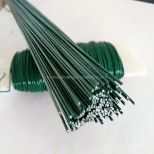 18 pulgadas 46cm Longitud 18 Calibre 1,2mm alambre de metal para manualidades Alambre de floristería verde para tallos de flores y artesanía hecha a mano DIY