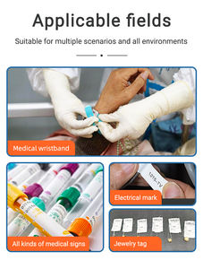 MASUNG stampante termica MS-LB401 300dpi USB etichette da polso per ospedali e gioielli per trasferimento termico - Product Image 2