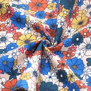 Colorido vestido de verano para mujer superposición Ditsy Daisy <span class=keywords><strong>Tiny</strong></span> Floral tela de algodón para hacer blusa - Product Image 2