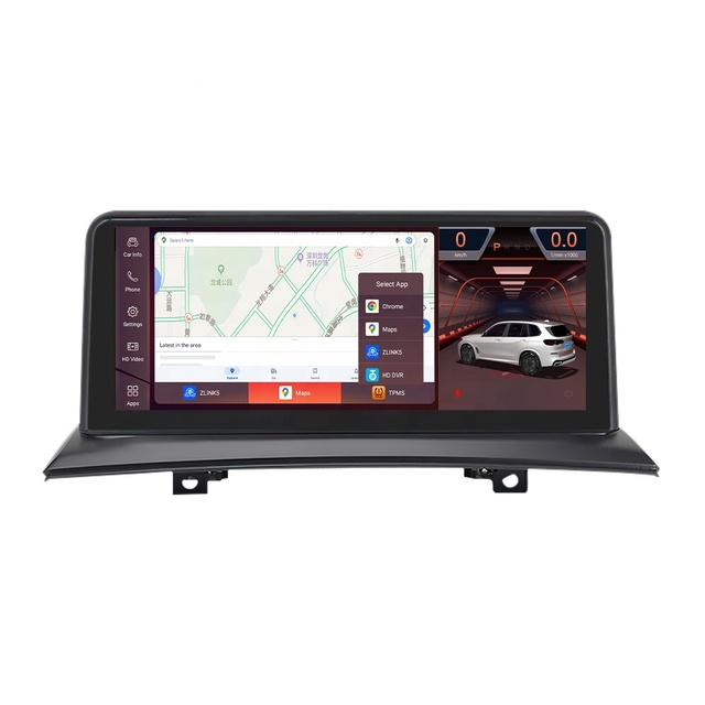 NaviFly 680 3D UI Snapdragon Android auto Car Play Gps Dvd Car Stereo Radio BT5.0 4G LTE  WiFi  for  BMW X3 E83