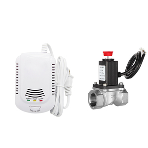 Lpg Gás <span class=keywords><strong>Detector</strong></span> Nz com Shut off Valve <span class=keywords><strong>Battery</strong></span> e AC <span class=keywords><strong>Powered</strong></span> Gás Leakage <span class=keywords><strong>Detector</strong></span> para Cozinha - Product Image 1