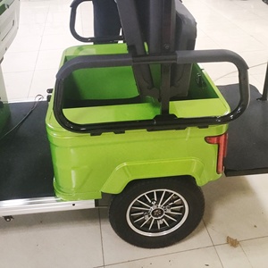 HLD 2200W 60V Ebike, Scooter de Movilidad de 4 Ruedas y 20Ah de Largo Alcance, Carro de Golf de 4+2 Asientos, 50-70km/h, 50-70km, con Iluminación Ambiental Colorida K3-6 Eléctrico - Product Image 6
