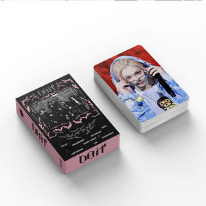 55 cartes Lomo du nouvel album StrayKids DO IT, cartes photo selfie de Han, Hyunjin, Felix, Lee Know, Bang <span class=keywords><strong>Chan</strong></span>, cartes postales laser, vente en gros pour fans - Product Image 5