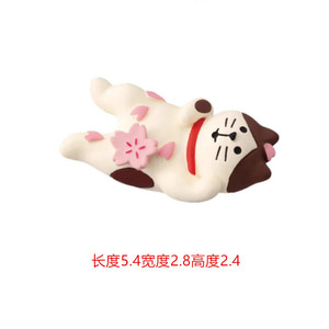 Ornement de bureau <span class=keywords><strong>chat</strong></span> guérisseur Sakura <span class=keywords><strong>japonais</strong></span>, Décoration de printemps, Accessoire photo, Souvenir <span class=keywords><strong>porte</strong></span>-<span class=keywords><strong>bonheur</strong></span>, Cadeau de fêtes, En stock, Vente en gros - Product Image 6