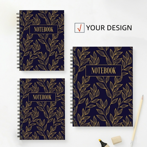 Carnet à spirale A5 personnalisé, vente en gros d'usine, design imprimé, <span class=keywords><strong>bloc</strong></span>-notes pour usage quotidien - Product Image 1