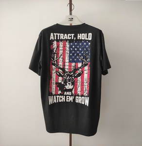 Camiseta personalizada de tamaño de EE. UU. 60% poliéster 35% rayón 5% Spandex Tri-blend Heather Soft Screen Print Digital transpirable estampado Hombre - Product Image 2