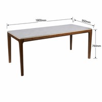 Table à manger extensible moderne en bois de frêne, vente en gros, étiquette privée OEM disponible, support de logo personnalisé, utilisation hôtelière, qualité supérieure