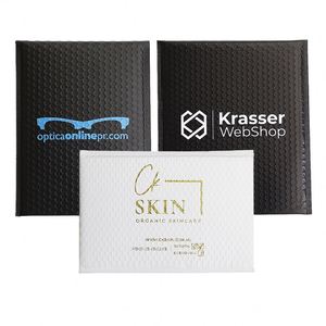 Enveloppes postales en plastique à bulles, enveloppes d'expédition, sacs à bulles, couleur or rose, argent, noir, blanc, logo personnalisé, imperméables - Product Image 5