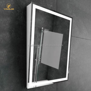 <span class=keywords><strong>Miroir</strong></span> de salle de bain intelligent avec écran tactile couleur personnalisé, design intelligent, <span class=keywords><strong>miroir</strong></span> de coiffeuse avec lumière LED - Product Image 6