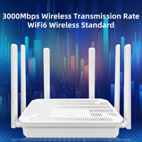 Easyboost WR3000S AX3000 Dual Band 2.4G/5.8G Gigabit Broadband WiFi6 Modul Kecepatan Tinggi Cakupan Luas Rumah Pintar Roaming Tanpa Hambatan