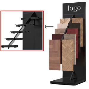 Bảng gỗ hiển thị đá chủ đá cẩm thạch đá Granite Kệ loại sàn in logo kim loại hiển thị đứng - Product Image 2