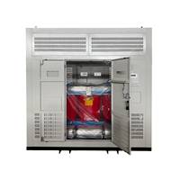 Transformateur sec triphasé 315-2500 KVA IP54 50/60 Hz à résine coulée avec ventilateur de refroidissement pour la distribution d'énergie industrielle