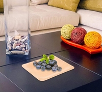 Assiettes jetables en bois de peuplier biodégradables de haute qualité, écologiques, 25*25*2 cm, couleur naturelle, options personnalisées, pour les fêtes et la cuisine