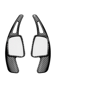 Accesorios de Palanca de Cambios para Volante de Coche Deportivo de Fibra de Carbono ABS para Audi A3 A4 A5 S3 S4 S5 SQ5 S Q2 Q3 Q5 A7 RS6 RS4 - Product Image 4