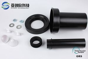 Accesorios de tubería de HDPE de fusión a tope PE100 estándar ASTM extremo de trozo de HDPE para accesorios de brida - Product Image 6