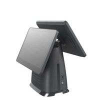 Terminal de Caja Registradora de Pago Todo en Uno, Sistema POS Portátil Android con Pantalla Táctil para Uso en Supermercados y Restaurantes