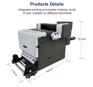Cowint quần áo nhãn tùy chỉnh bông vải A1-H kỹ thuật số dtf may máy in Máy in để bán 60cm dtf máy in - Product Image 3