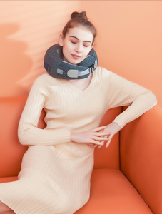 Masajeador de cuello almohada alivio del dolor Oficina Coche portátil viaje amasado <span class=keywords><strong>Shiatsu</strong></span> anillo en U en forma de Usb carga cuello almohada masajeador - Product Image 6