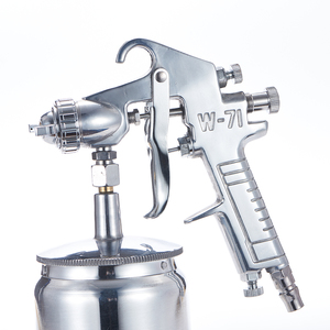 <span class=keywords><strong>Pistola</strong></span> de Pulverización Electrostática Portátil HVLP de Alta Presión Neumática W-71S, <span class=keywords><strong>con</strong></span> Vaso de Aluminio de 600 ml <span class=keywords><strong>para</strong></span> Pintura de Automóviles, en Oferta - Product Image 2