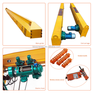 เครน EOT แบบคานเดี่ยว 5 ตัน 10 ตัน 16 ตัน เครนเหนือศีรษะแบบคานเดี่ยว - Product Image 5