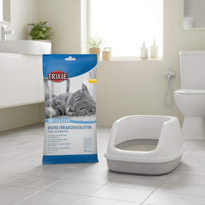 Sacs pour litière pour chat Trixie L 46 x 59 cm, propres et hygiéniques pour les bacs à litière pour chat - Product Image 1