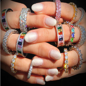 Anello in argento Sterling massiccio con grossista personalizzato a prezzi accessibili SKA anello in argento placcato oro 18 carati - Product Image 1