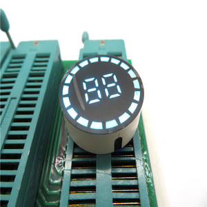 Dos pantallas LED digitales de <span class=keywords><strong>7</strong></span> segmentos para electrodomésticos Tubos digitales LED redondos modernos - Product Image 2