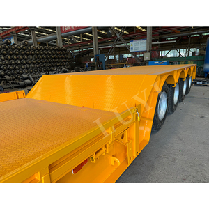 <span class=keywords><strong>Semi</strong></span>-<span class=keywords><strong>remorque</strong></span> camion 3 essieux 4 essieux 50 tonnes 60 tonnes robuste hydraulique à col de cygne surbaissée - Product Image 4