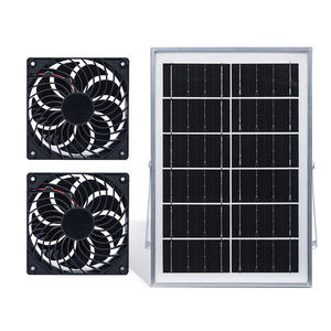 AIsmartLink Verimli Taşınabilir Dayanıklı Sessiz Güneş Paneli <span class=keywords><strong>Fan</strong></span>ı Evcil Hayvan Evi Havalandırma Soğutma için - Product Image 1