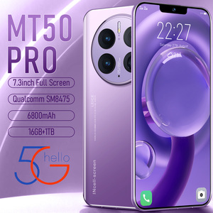 Ma 50 Pro สมาร์ทโฟนหน้าจอใหญ่7.3นิ้ว Deca Core CPU 5ล้านพิกเซล Android 8.1สองภาษา (ฝรั่งเศส & อังกฤษ) - Product Image 5