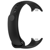 Konektor Kepala Logam Tali Silikon Gelang Pintar Tali Pergelangan Tangan Gaya Olahraga untuk xiaomi Mi Band 8 Manillas Mi Band8/9/10