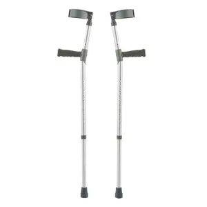 CR204 Dual Adjustable Lightweight Aluminum Forearm Crutch Stand With Handle