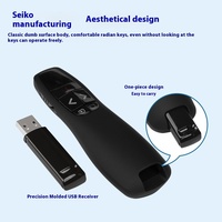 Pointeur laser sans fil USB avec télécommande Stylo de démonstration infrarouge pour démonstrations de projecteur