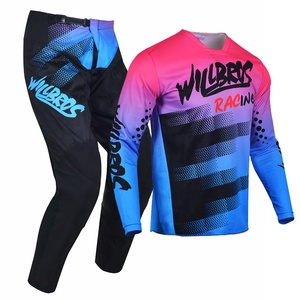 Traje de motocross para niños, motocicleta todoterreno, ATV, ciclismo, niños jóvenes, traje de secado rápido, Jersey y pantalones, traje <span class=keywords><strong>MX</strong></span> para montar - Product Image 4