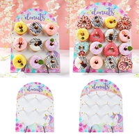 Support mural en bois pour beignets – Idéal pour mariages, baby showers, anniversaires – Outil de présentation de gâteaux et de beignets – Décoration de fête