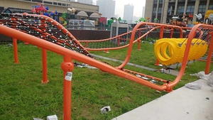 Equipo <span class=keywords><strong>de</strong></span> entrenamiento para niños, juego <span class=keywords><strong>de</strong></span> escalada <span class=keywords><strong>de</strong></span> red al aire libre, juego <span class=keywords><strong>de</strong></span> cuerda para Parque <span class=keywords><strong>de</strong></span> Atracciones - Product Image 6