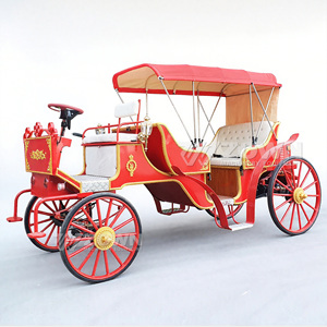 Nuevo Carro de Pasajeros Real 2026 en Estilo Limusina, Personalizado para Eventos Especiales y Turismo al Aire Libre, Estilo Carruaje de Caballos - Product Image 1