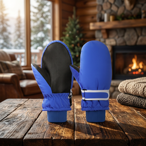 Custom Winter Ski Snowboard <b>Gloves</b> Waterproof Insulated Breathable Full Finger Cold Weather Outdoor Sports <b>Gloves</b> Wholesale - Product Image 4