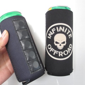 Refroidisseurs de cannettes magnétiques en néoprène à logo personnalisé Kolder <span class=keywords><strong>Kaddy</strong></span> avec aimant puissant 12oz de haut slim can coozies - Product Image 5