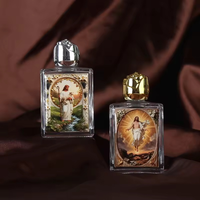 Bouteille d'eau bénite religieuse pour baptême, bouteille de la Vierge Marie, bouteille de l'Eau Bénite catholique, décoration
