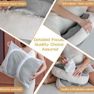 Zwangerschapskussen oreiller de maternité <span class=keywords><strong>personnalisé</strong></span> pour les femmes enceintes corps oreiller taille <span class=keywords><strong>coussin</strong></span> - Product Image 3