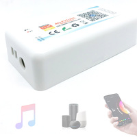 Vente chaude Tuya Wifi Smart RGB CCT Gradateur LED Bande Contrôleur App Contrôle Sans Fil DC12-24V Dc12-24V Télécommande