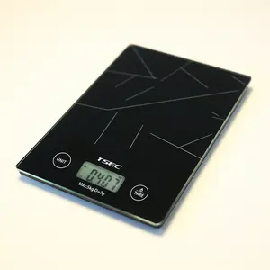 11lb / 5kg Cheap electronic glass Kitchen Scales custom Color And Digital Scale Food digit Balance With Bluetooth