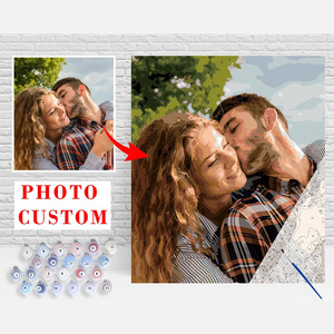 Pittura a olio <span class=keywords><strong>fai</strong></span> <span class=keywords><strong>da</strong></span> <span class=keywords><strong>te</strong></span> moderna con numeri personalizzata propria immagine Kit di pittura <span class=keywords><strong>fai</strong></span> <span class=keywords><strong>da</strong></span> <span class=keywords><strong>te</strong></span> - Product Image 2